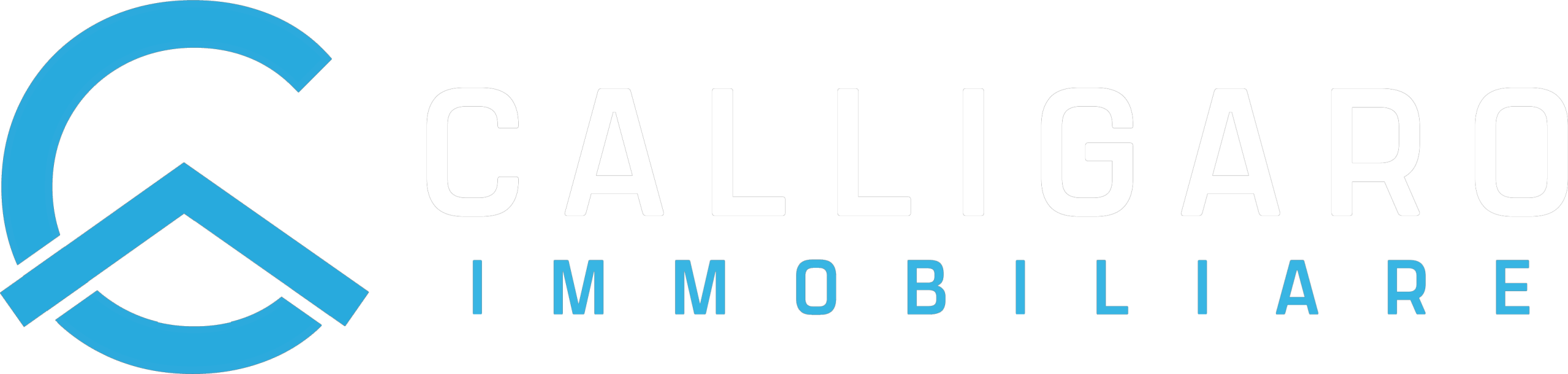 Logo Calligaro Immobiliare white